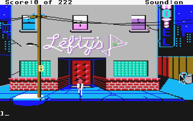 Скриншот из игры Leisure Suit Larry in the Land of the Lounge Lizards - 28