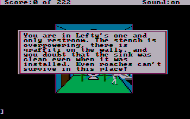 Скриншот из игры Leisure Suit Larry in the Land of the Lounge Lizards - 12