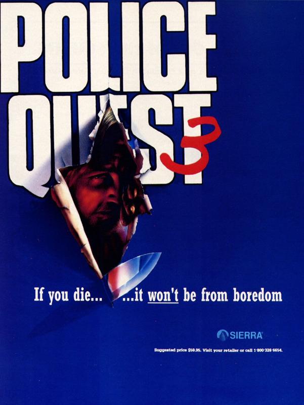 Обложка игры Police Quest 3: The Kindred