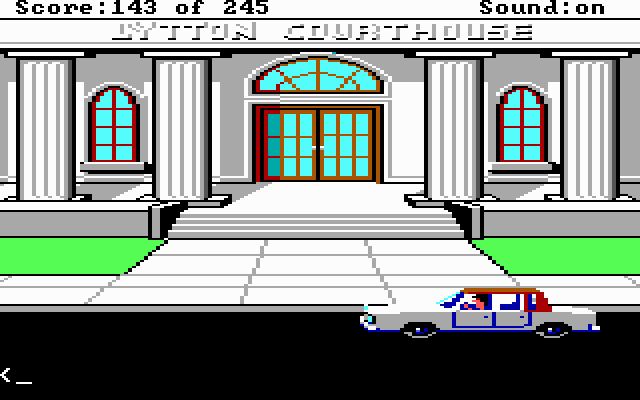 Скриншот из игры Police Quest: In Pursuit of the Death Angel - 41