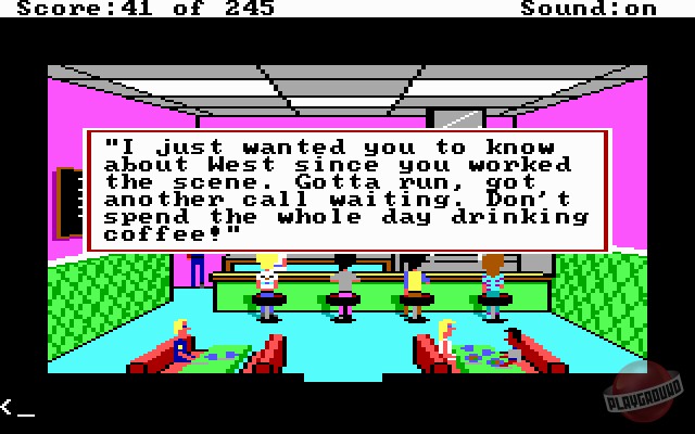 Скриншот из игры Police Quest: In Pursuit of the Death Angel - 16