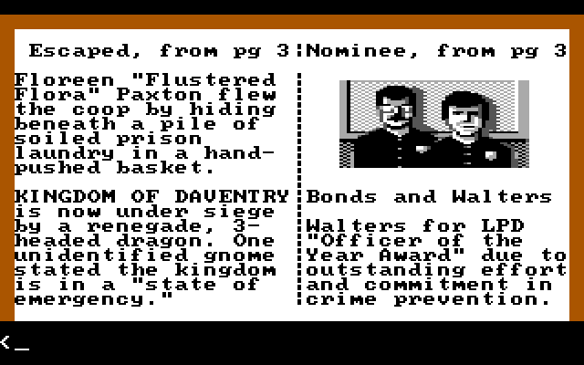 Скриншот из игры Police Quest: In Pursuit of the Death Angel - 14