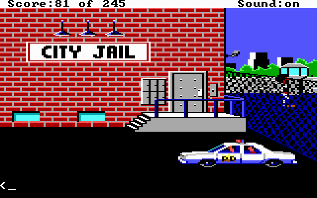 Скриншот из игры Police Quest: In Pursuit of the Death Angel - 17