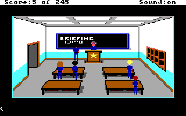 Скриншот из игры Police Quest: In Pursuit of the Death Angel - 7