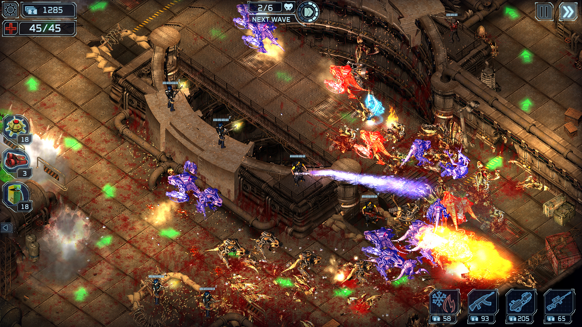 Скриншот из игры Alien Shooter TD - 106