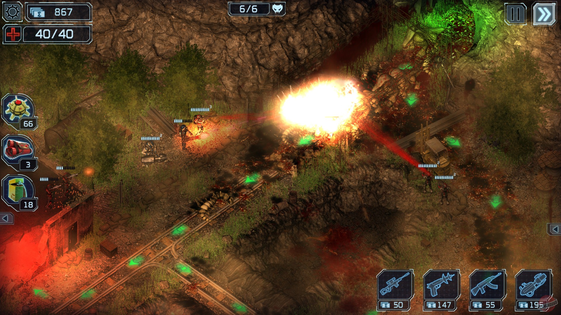 Скриншот из игры Alien Shooter TD - 87