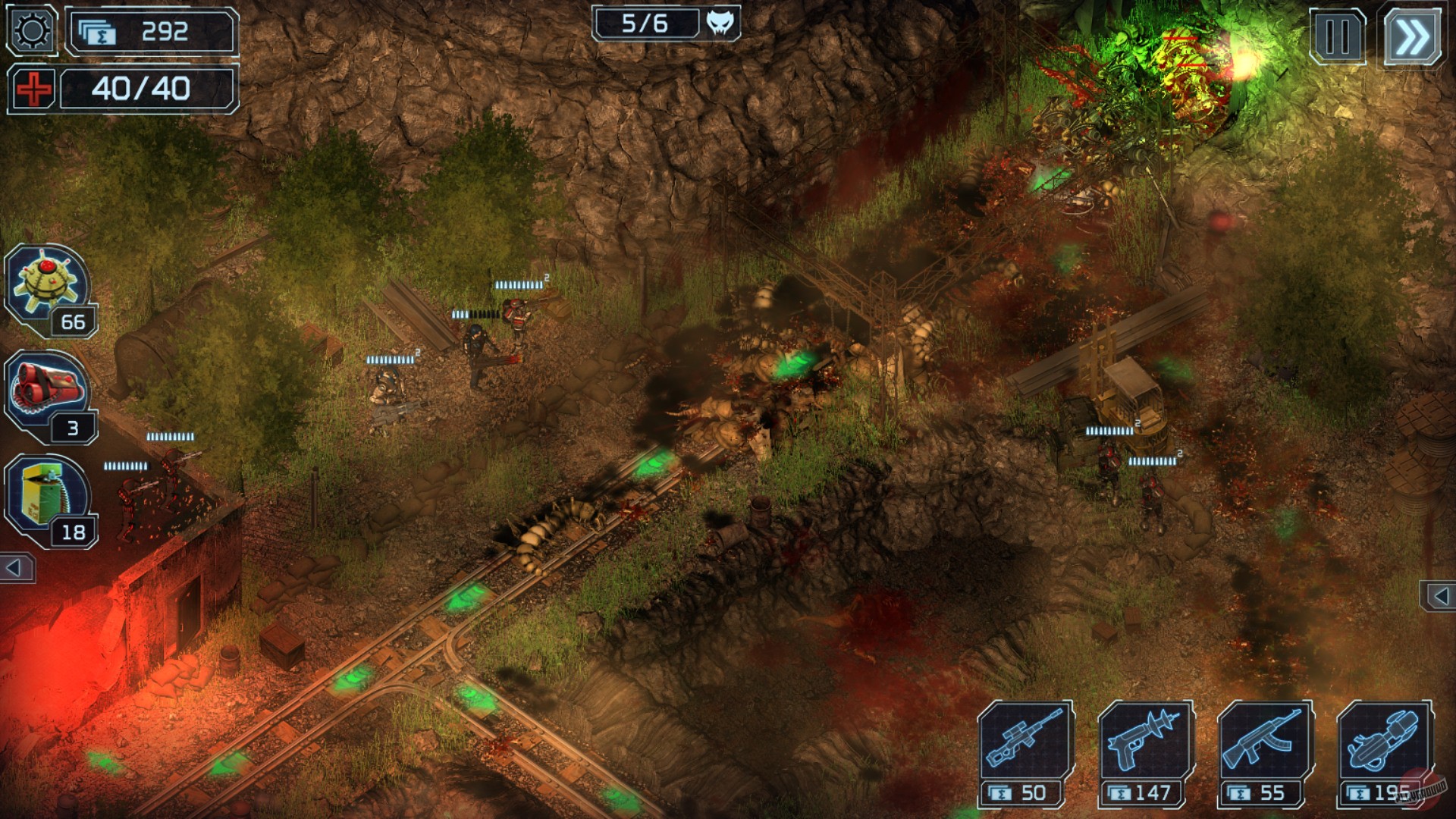 Скриншот из игры Alien Shooter TD - 67