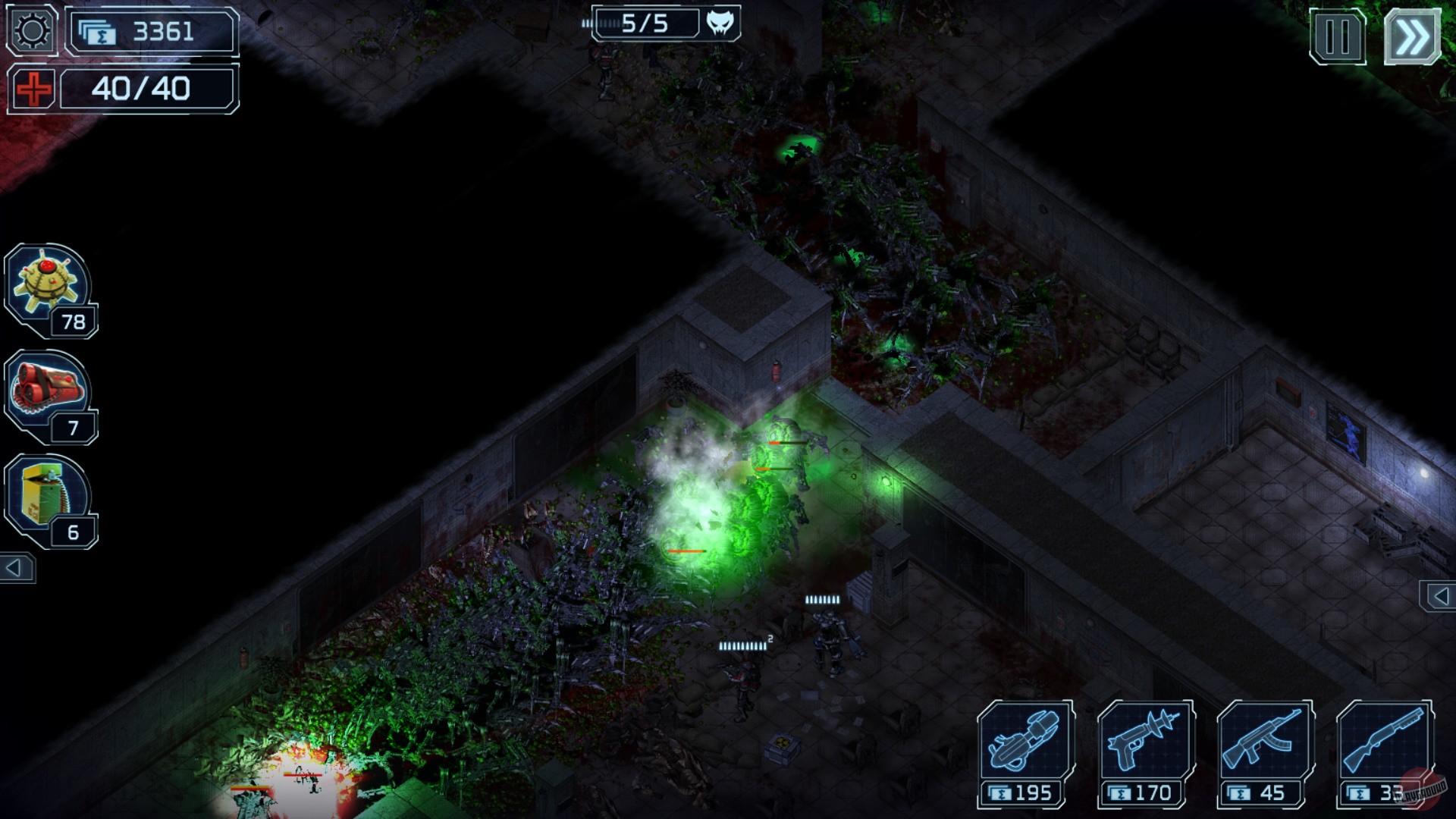 Скриншот из игры Alien Shooter TD - 80