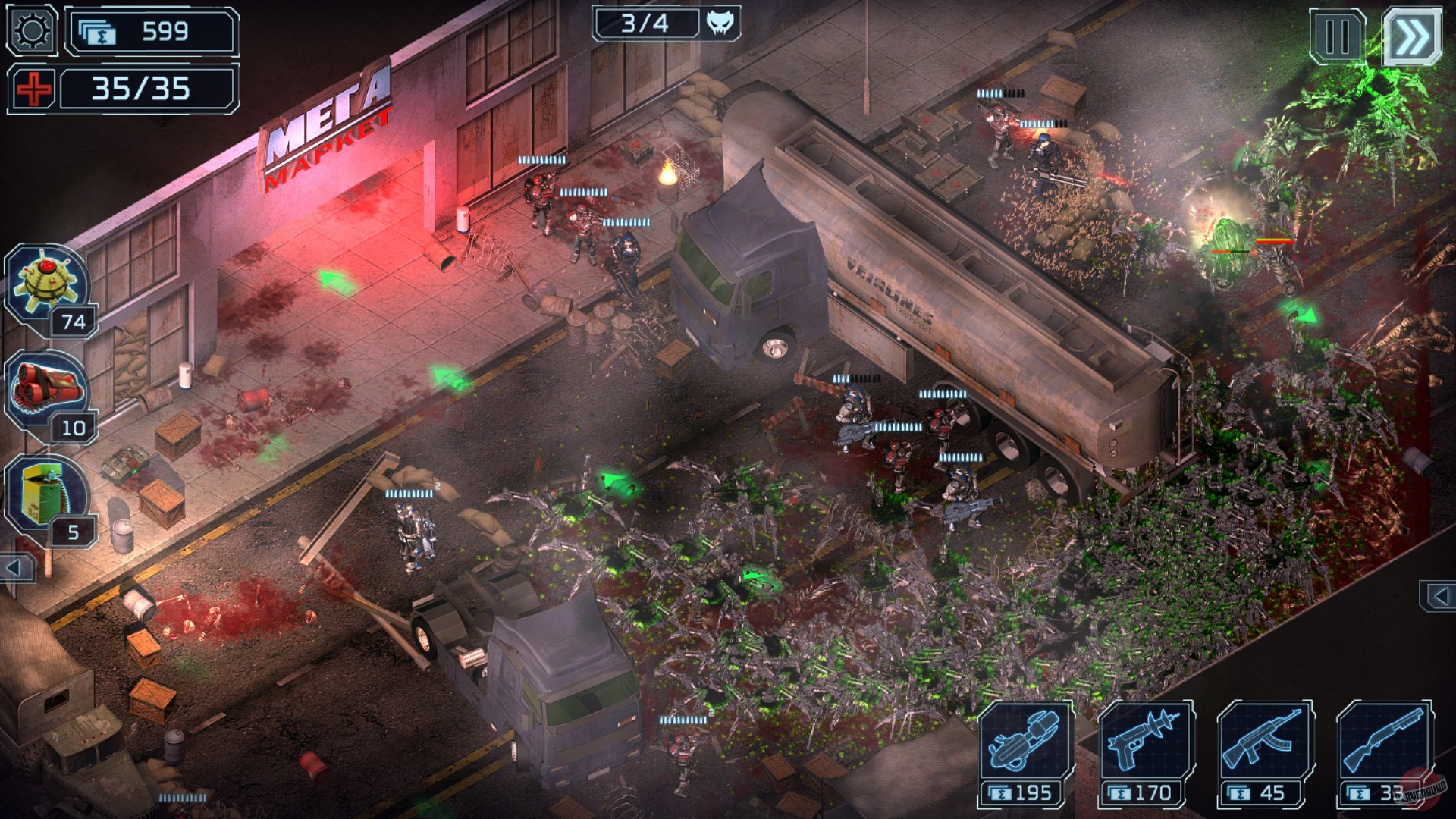 Скриншот из игры Alien Shooter TD - 53