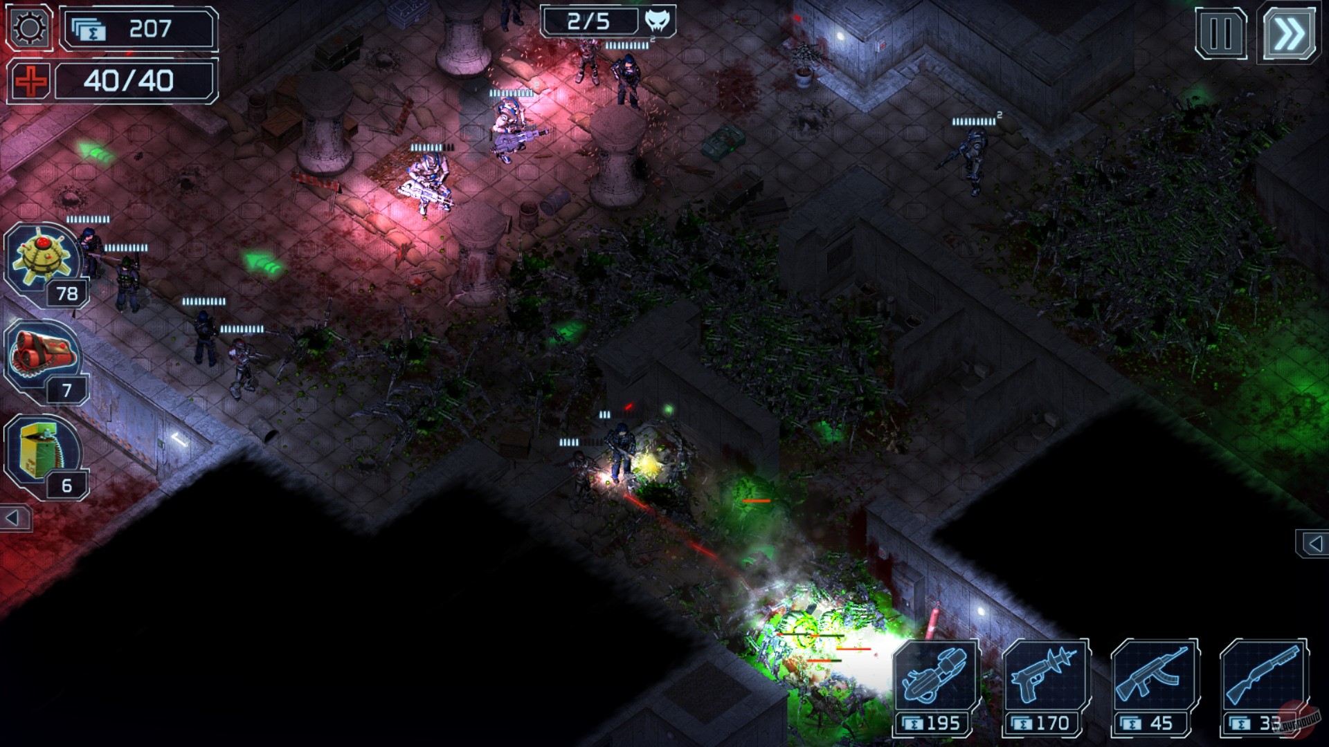 Скриншот из игры Alien Shooter TD - 49