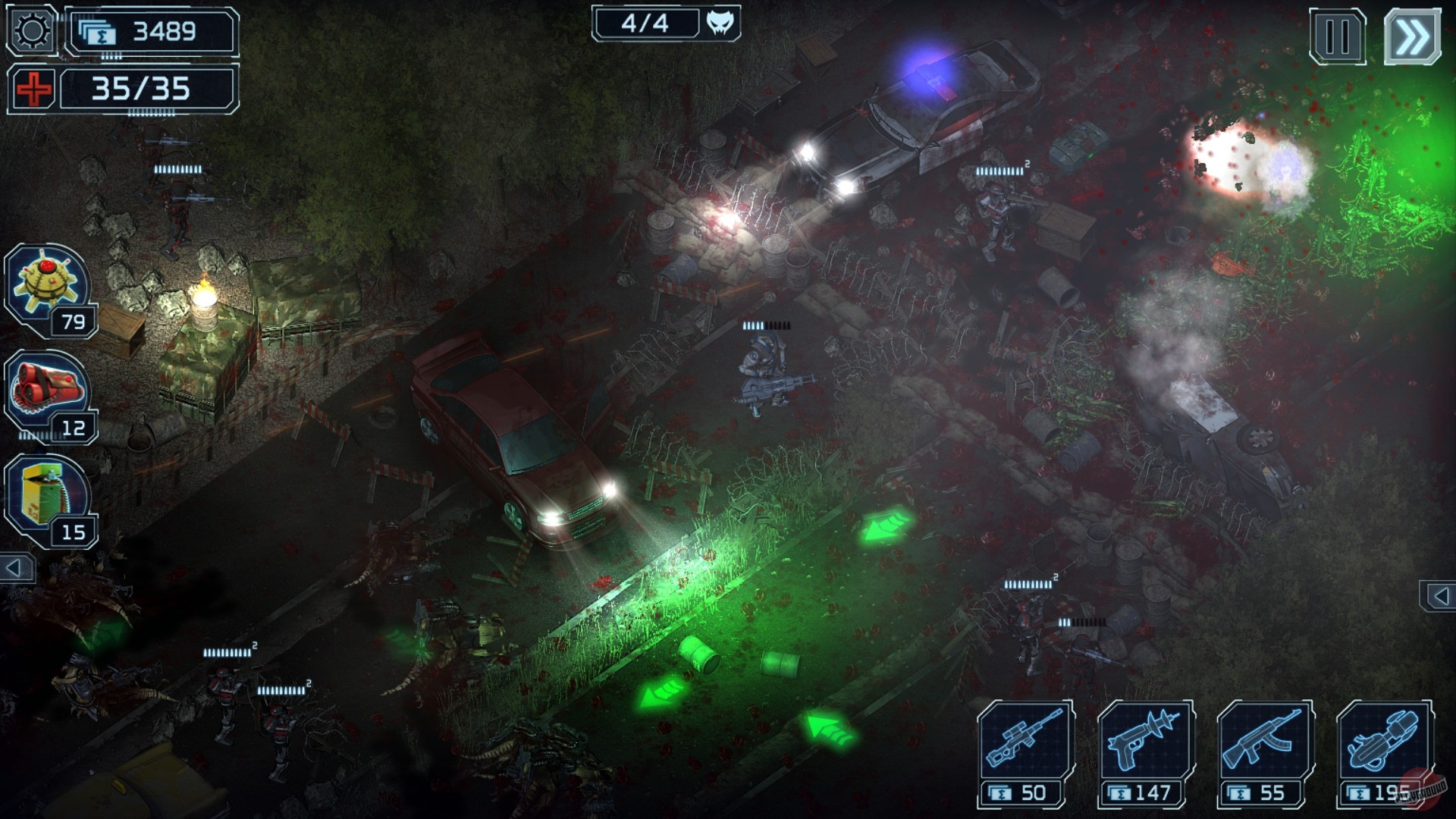 Скриншот из игры Alien Shooter TD - 76