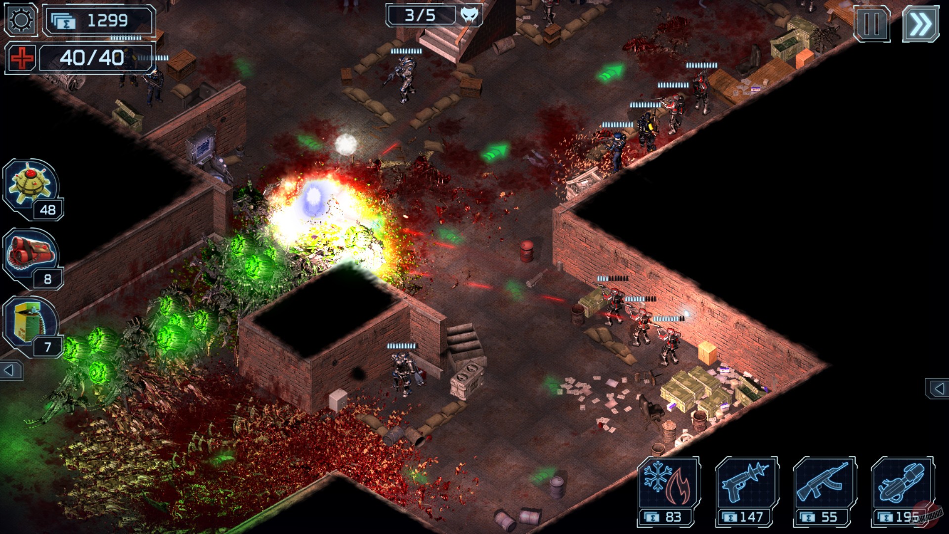 Скриншот из игры Alien Shooter TD - 88