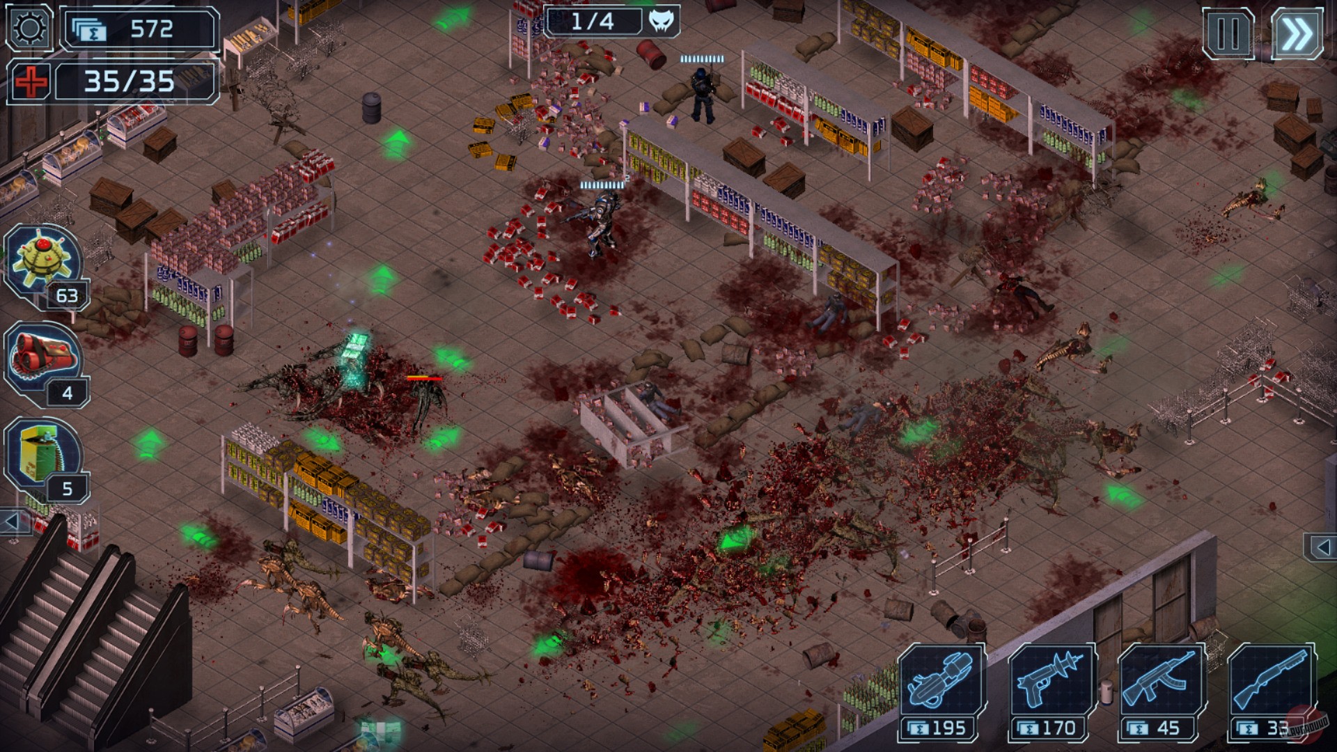 Скриншот из игры Alien Shooter TD - 56