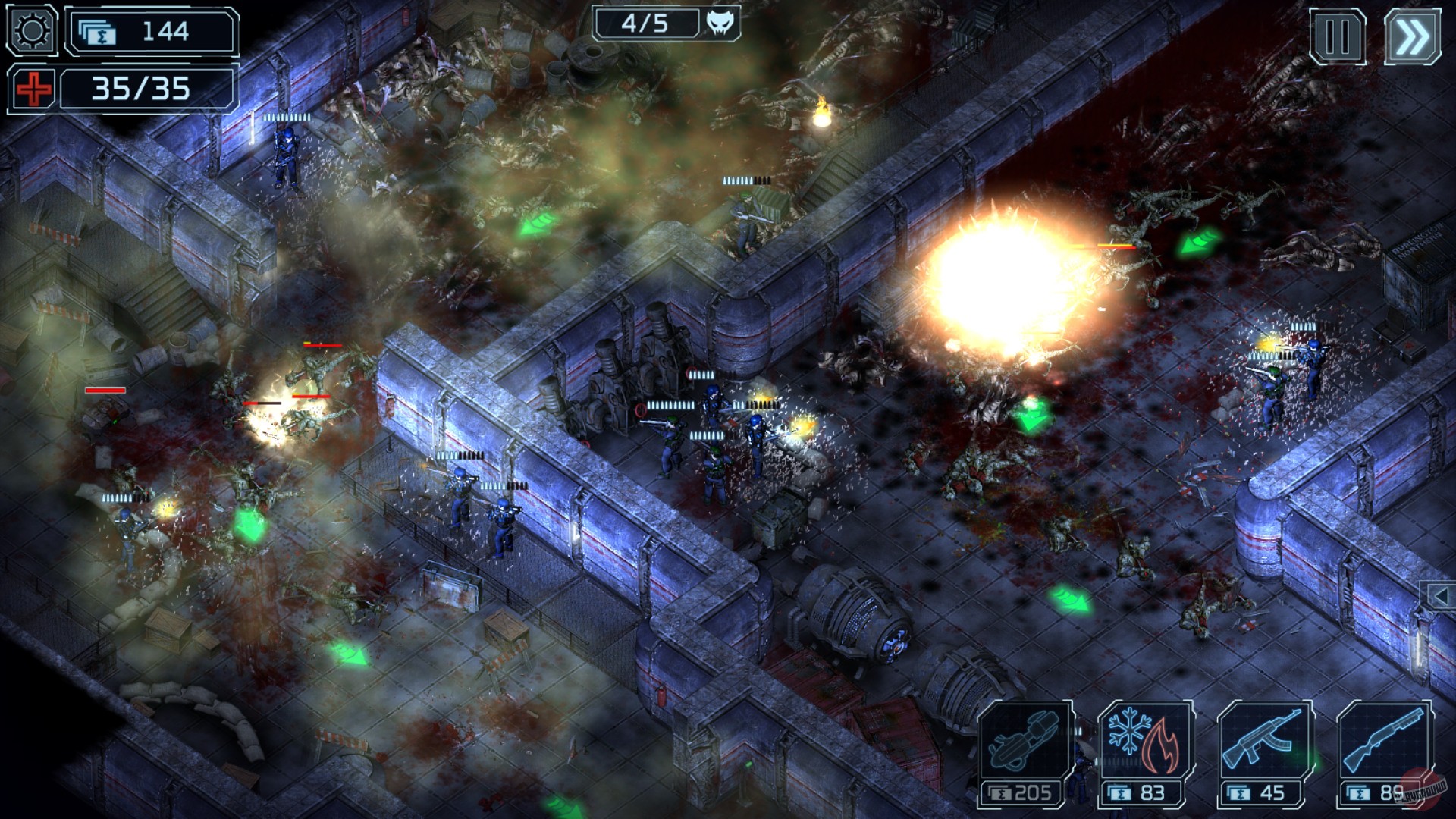 Скриншот из игры Alien Shooter TD - 11