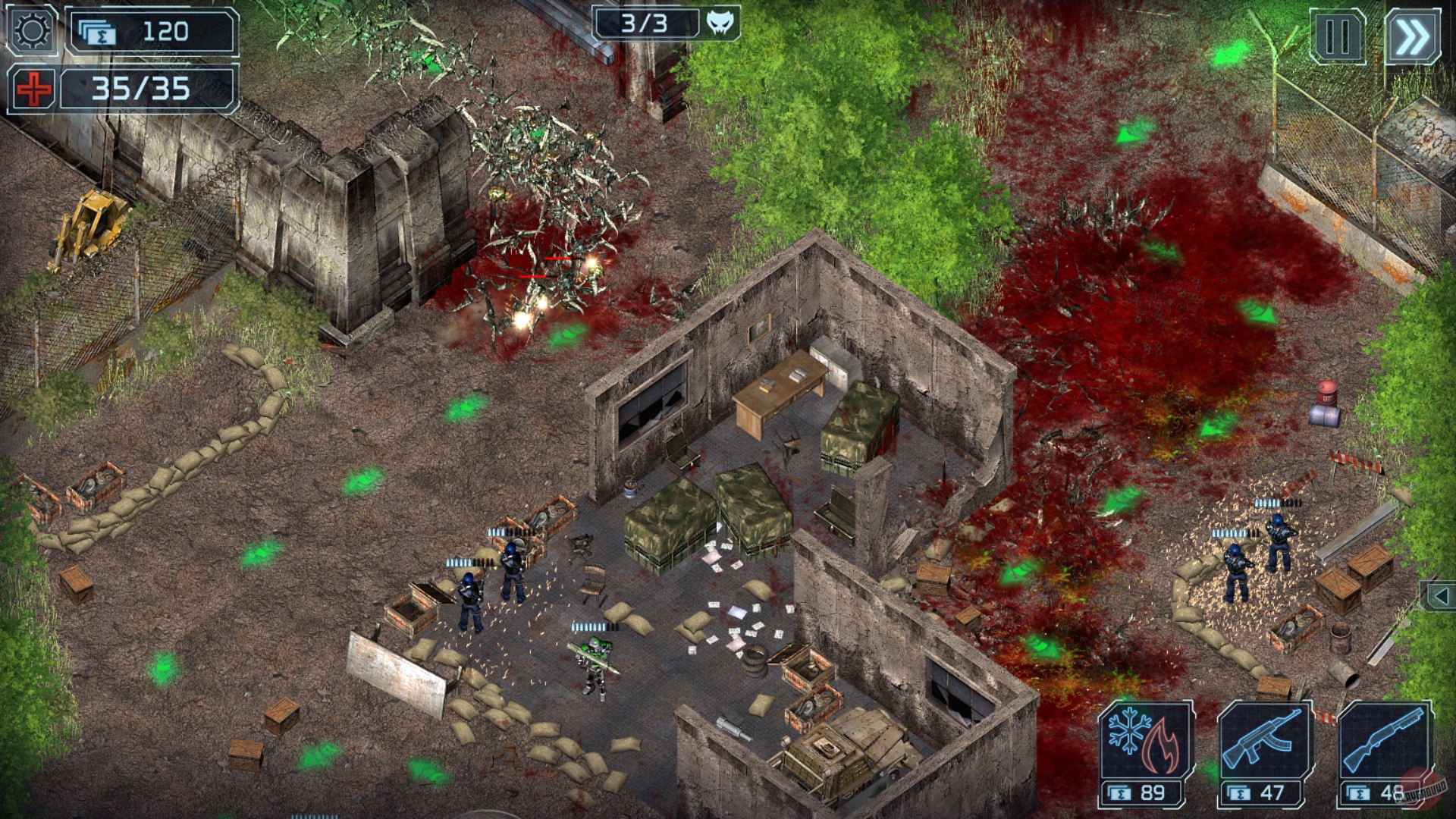 Скриншот из игры Alien Shooter TD - 93