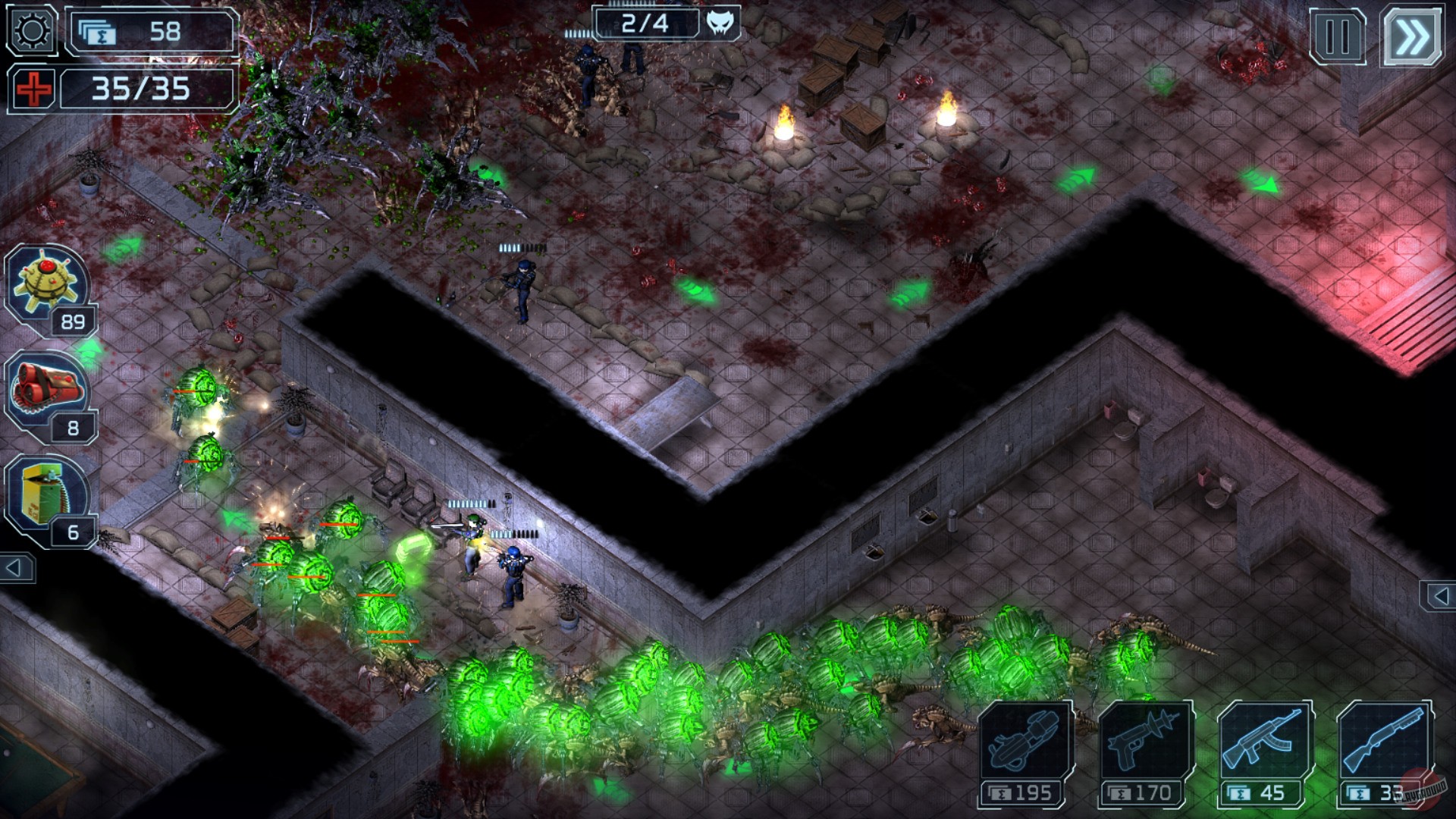 Скриншот из игры Alien Shooter TD - 27