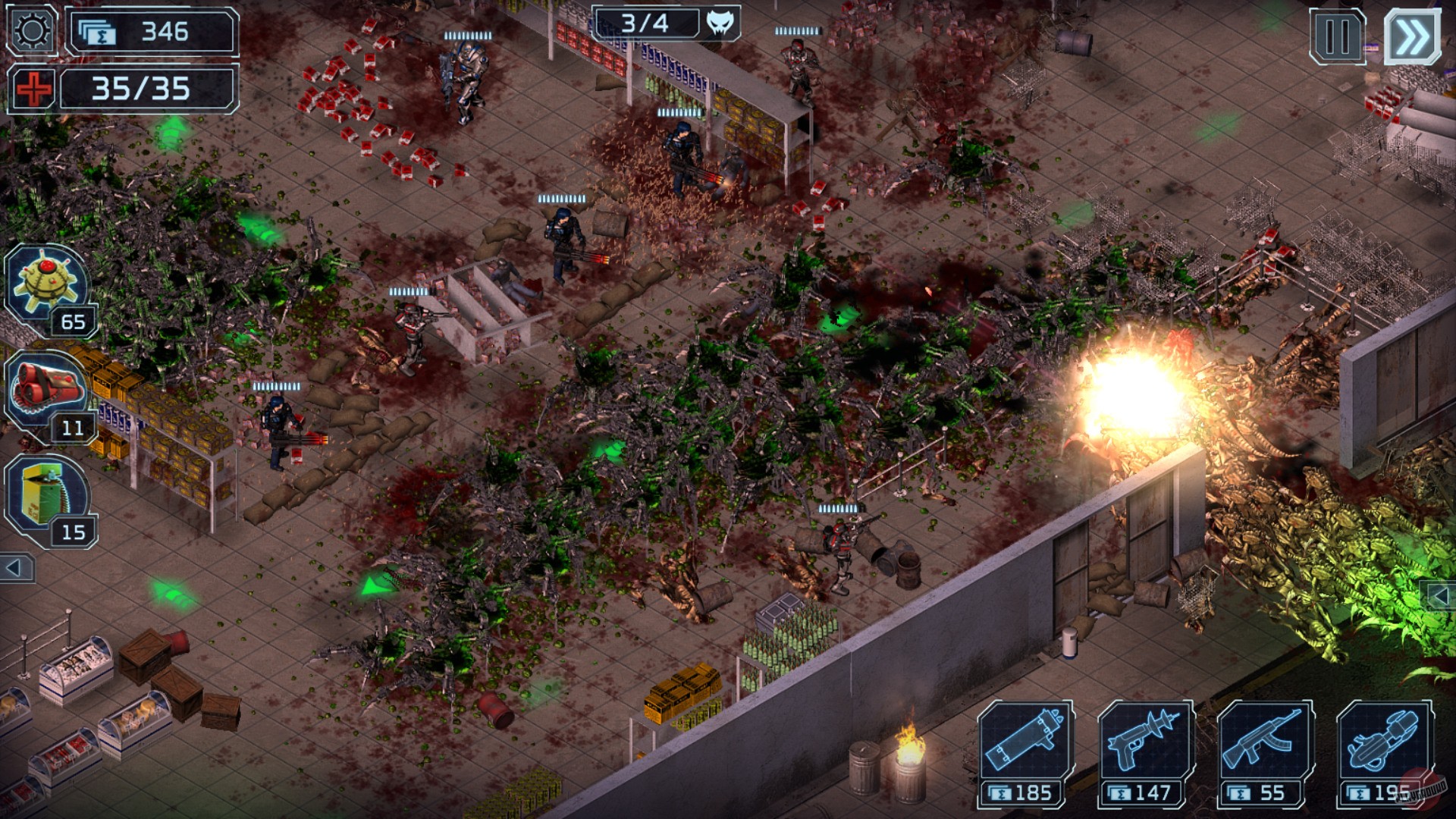 Скриншот из игры Alien Shooter TD - 74