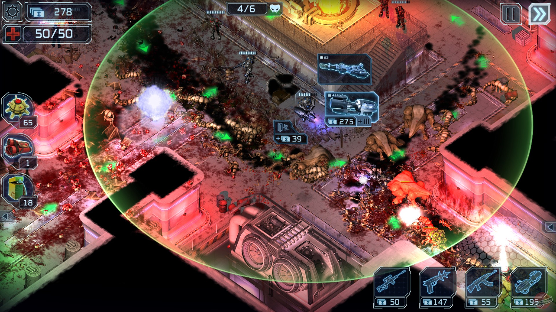 Скриншот из игры Alien Shooter TD - 55