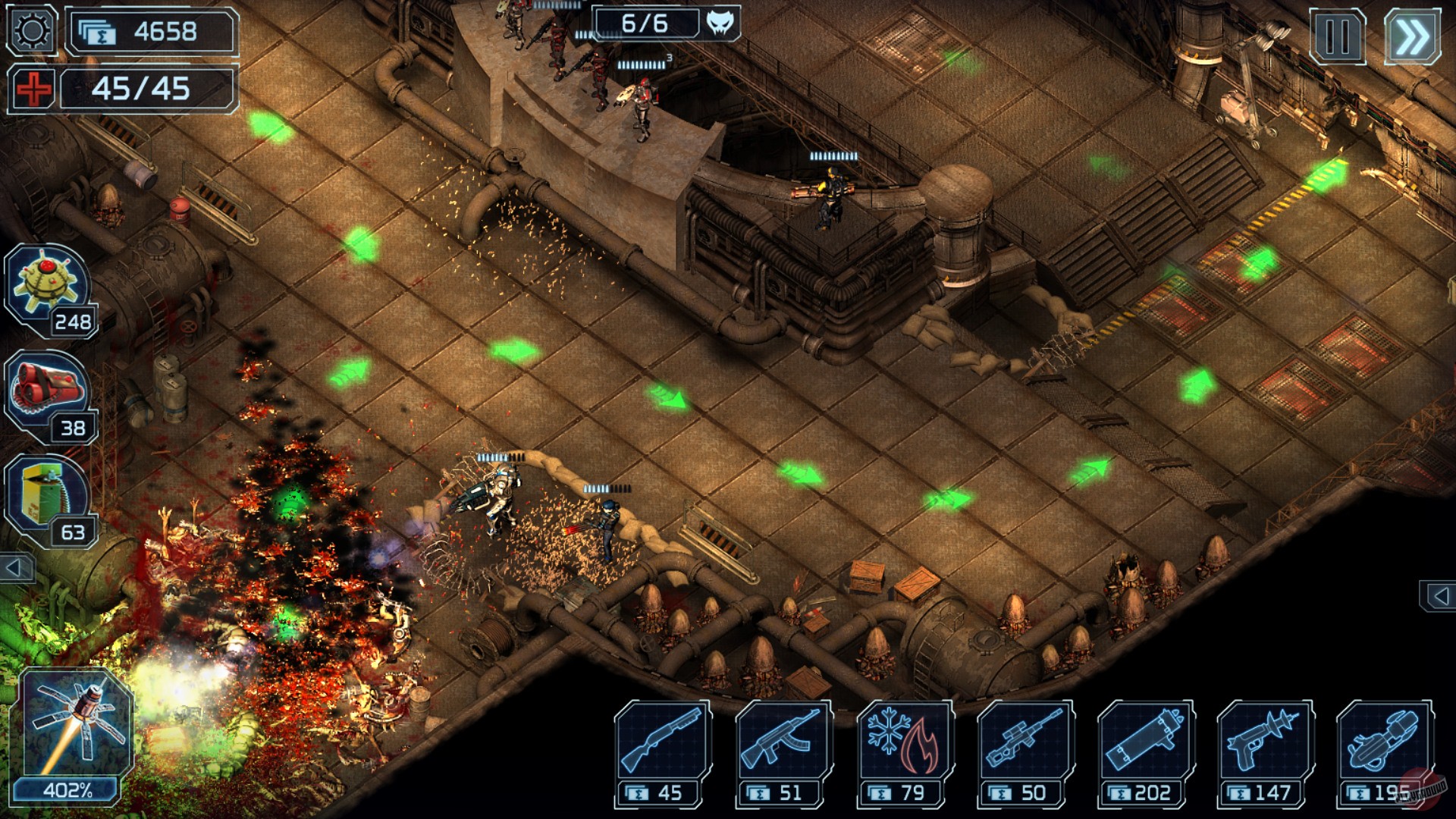 Скриншот из игры Alien Shooter TD - 69