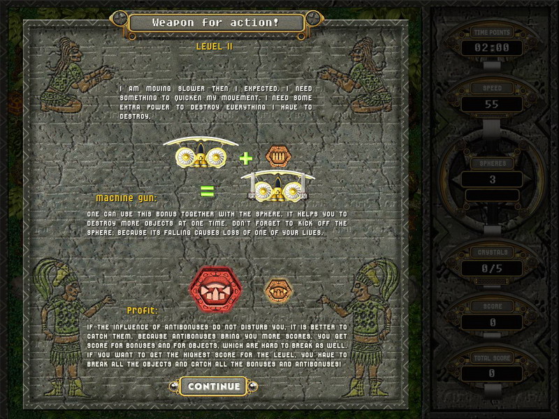 Скриншот из игры Chak's Temple - 17