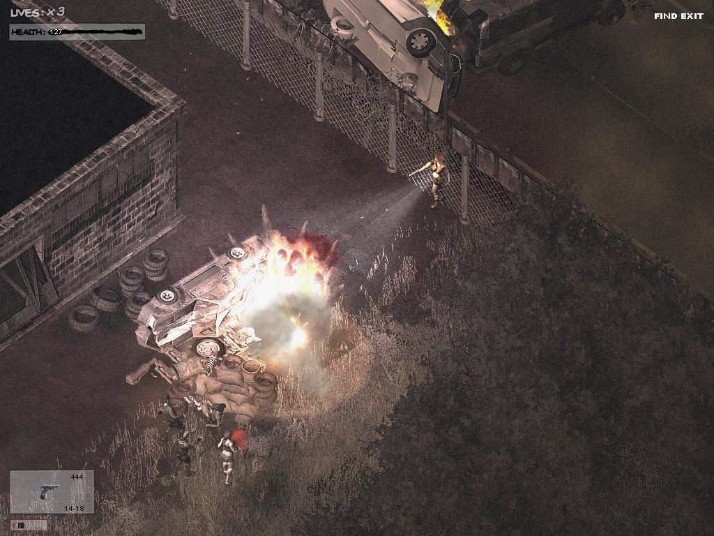 Скриншот из игры Zombie Shooter 2 - 79