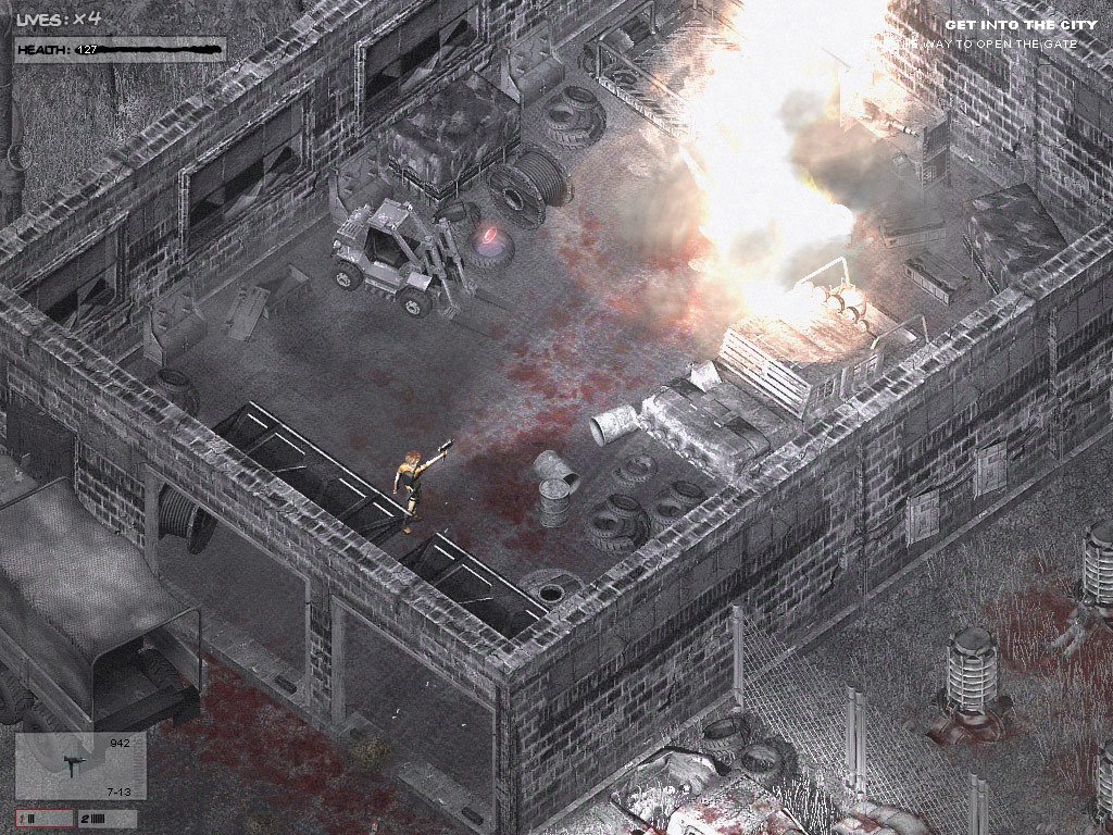 Скриншот из игры Zombie Shooter 2 - 82