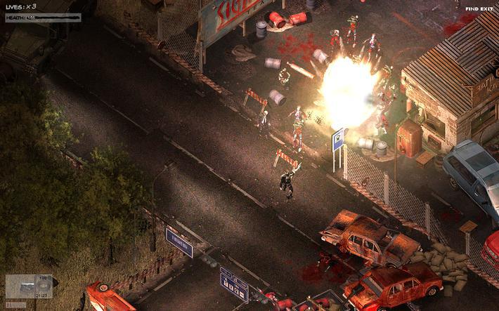 Скриншот из игры Zombie Shooter 2 - 91