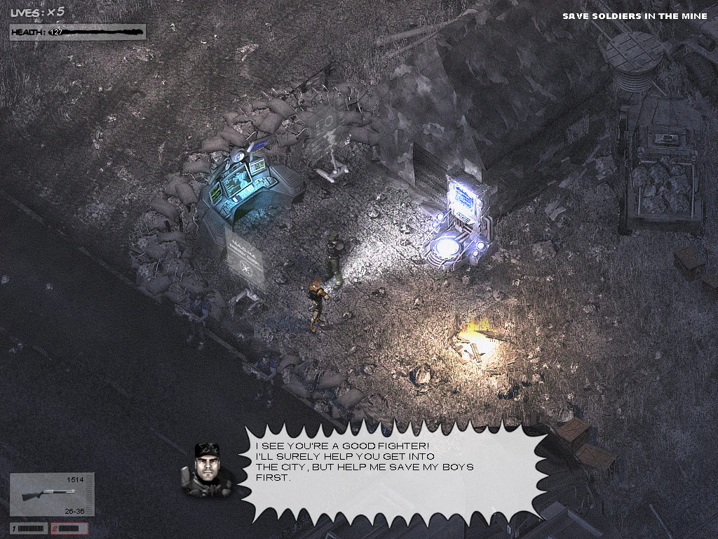 Скриншот из игры Zombie Shooter 2 - 85