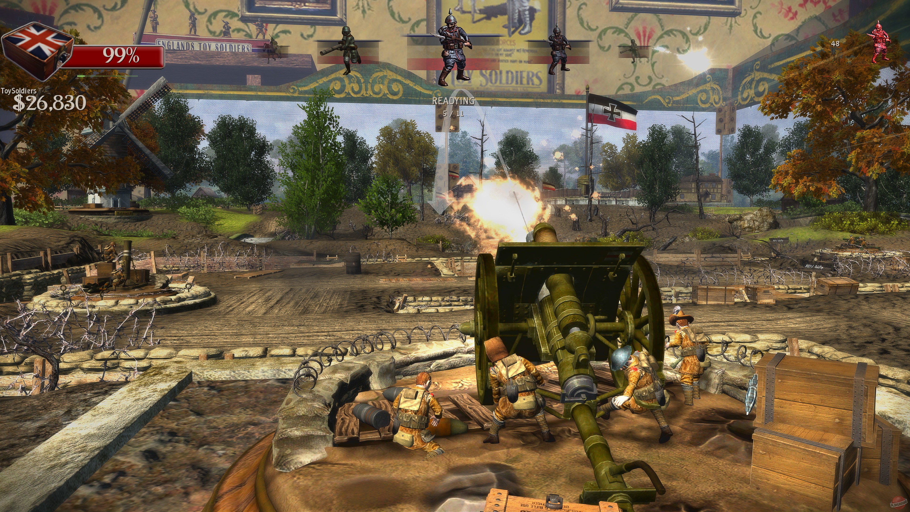 Скриншот из игры Toy Soldiers - 55