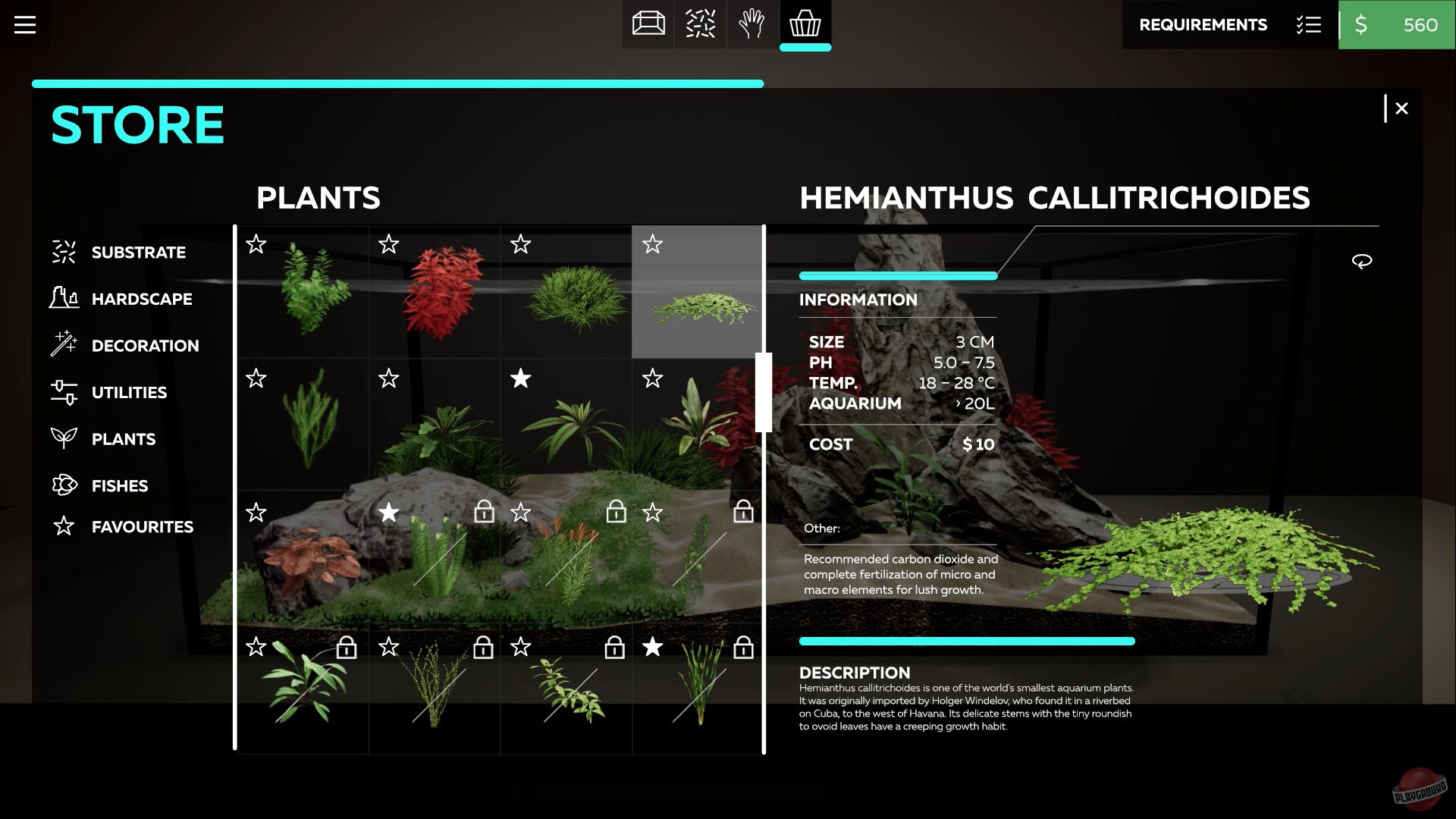 Скриншот из игры Aquarium Designer - 20