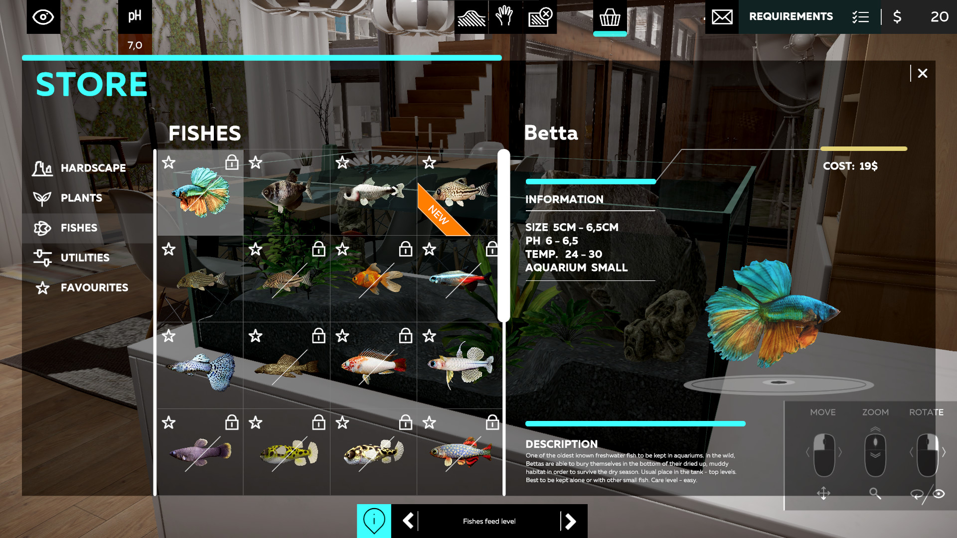 Скриншот из игры Aquarium Designer - 9