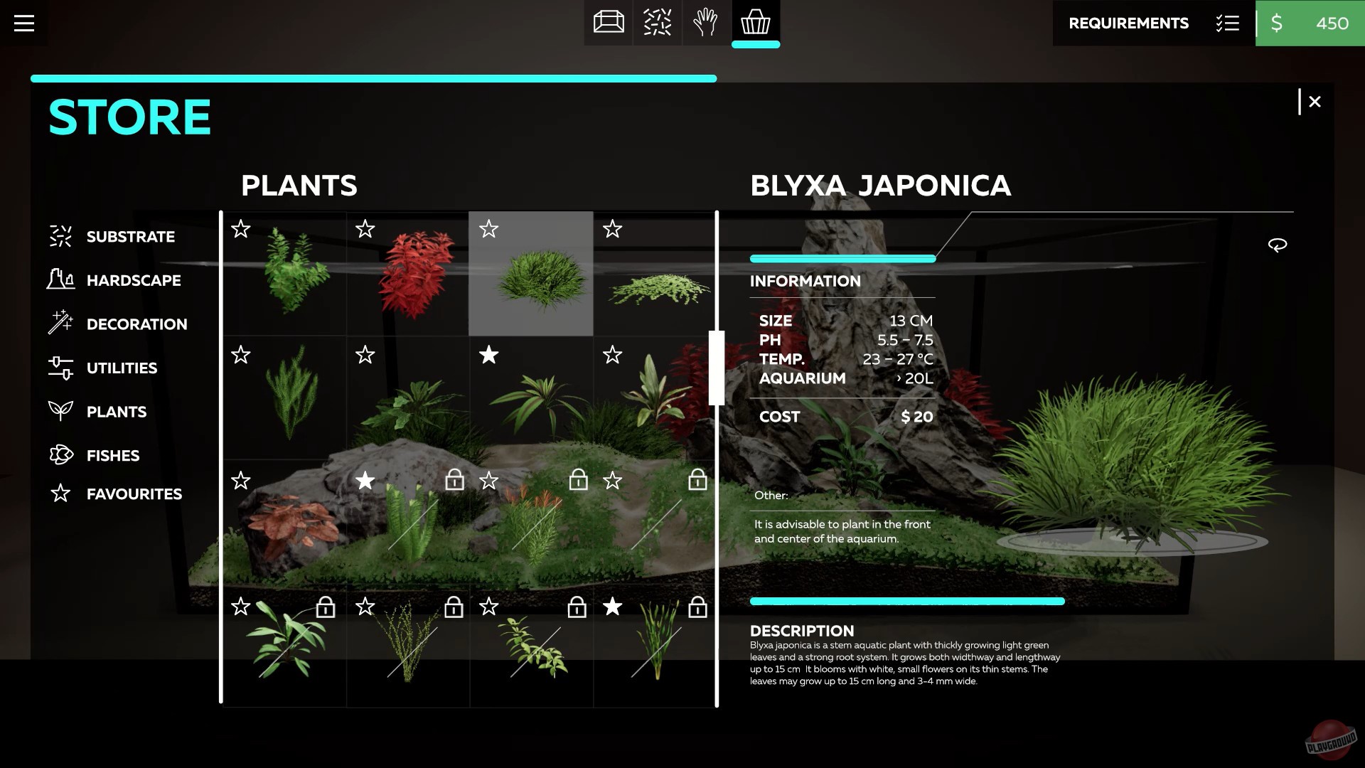 Скриншот из игры Aquarium Designer - 2