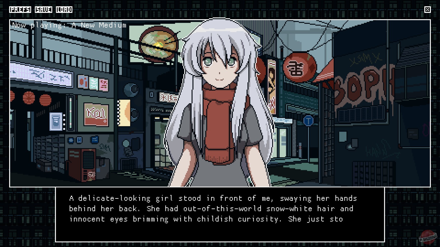 Скриншот из игры Twilight Town: A Cyberpunk Day In Life - 3