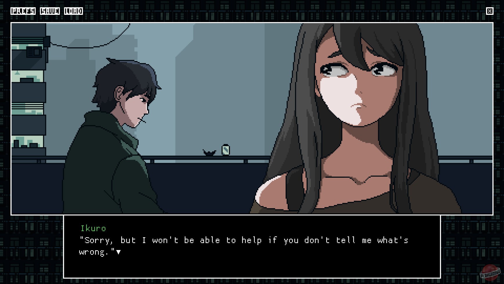 Скриншот из игры Twilight Town: A Cyberpunk Day In Life - 1