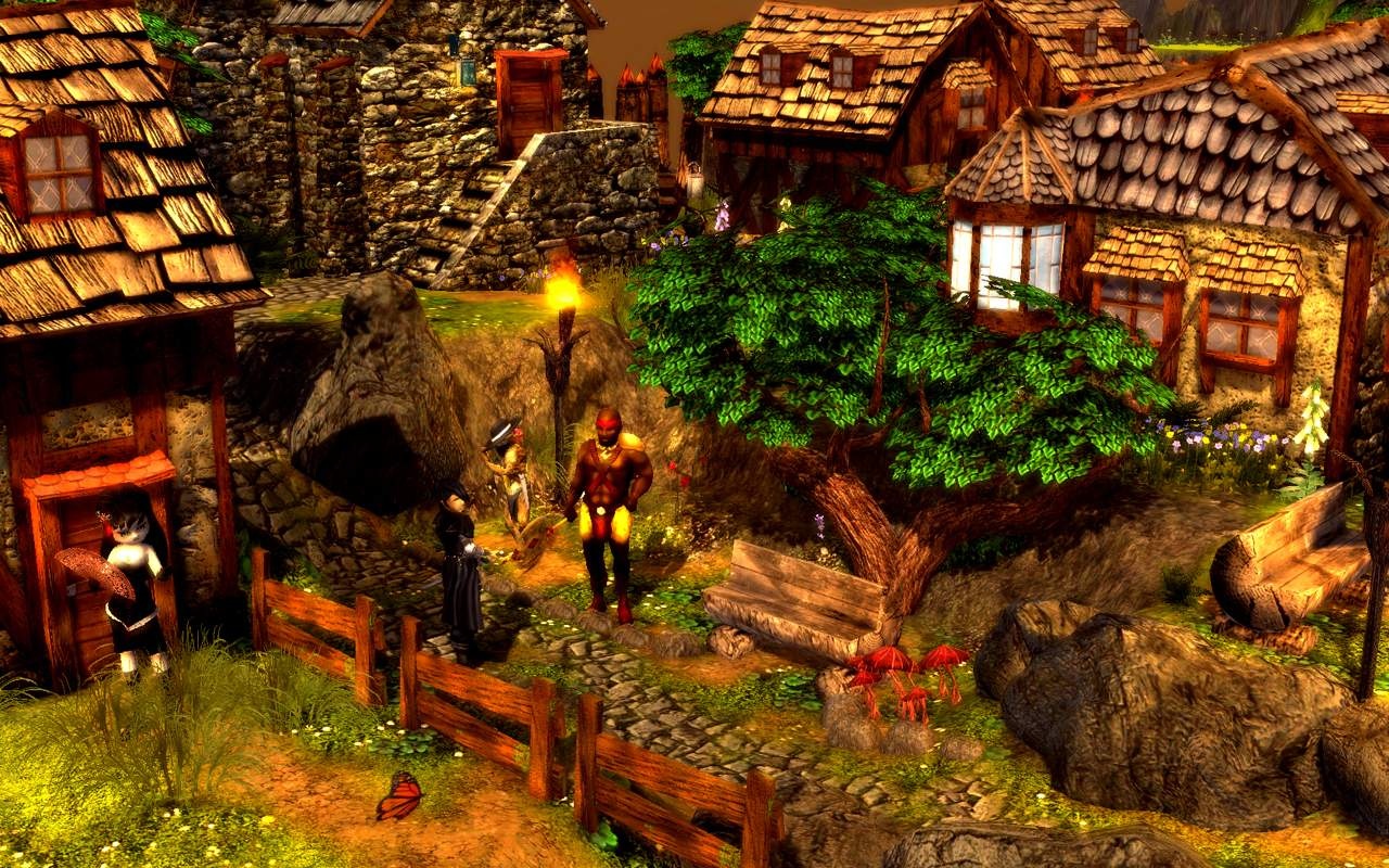 Скриншот из игры Grotesque Tactics: Evil Heroes - 6