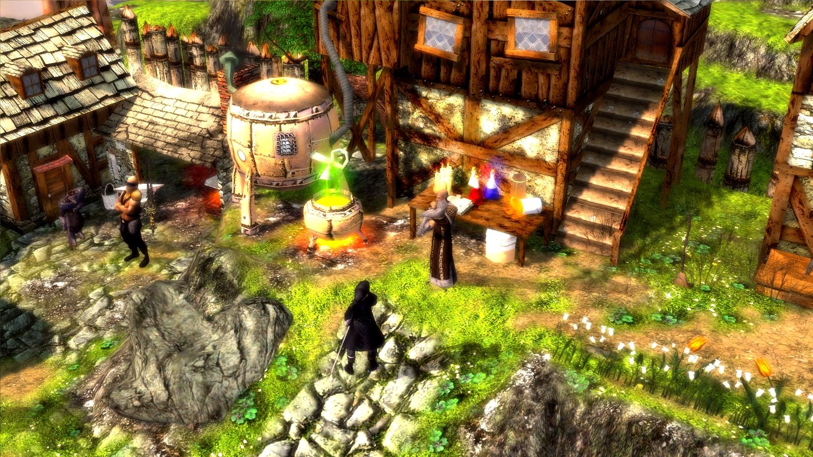 Скриншот из игры Grotesque Tactics: Evil Heroes - 14