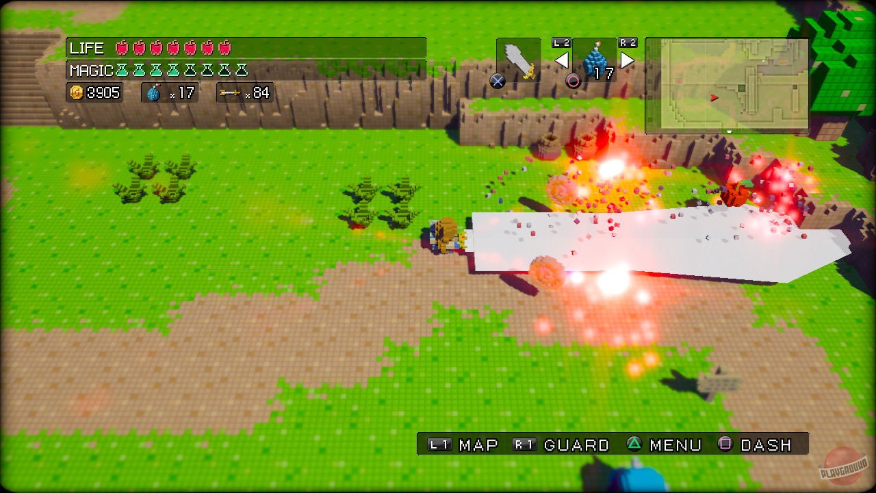 Скриншот из игры 3D Dot Game Heroes - 19