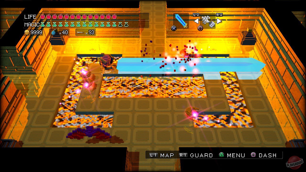 Скриншот из игры 3D Dot Game Heroes - 14