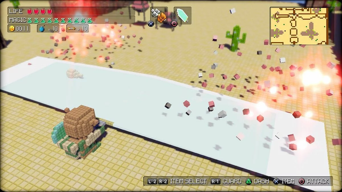 Скриншот из игры 3D Dot Game Heroes - 13
