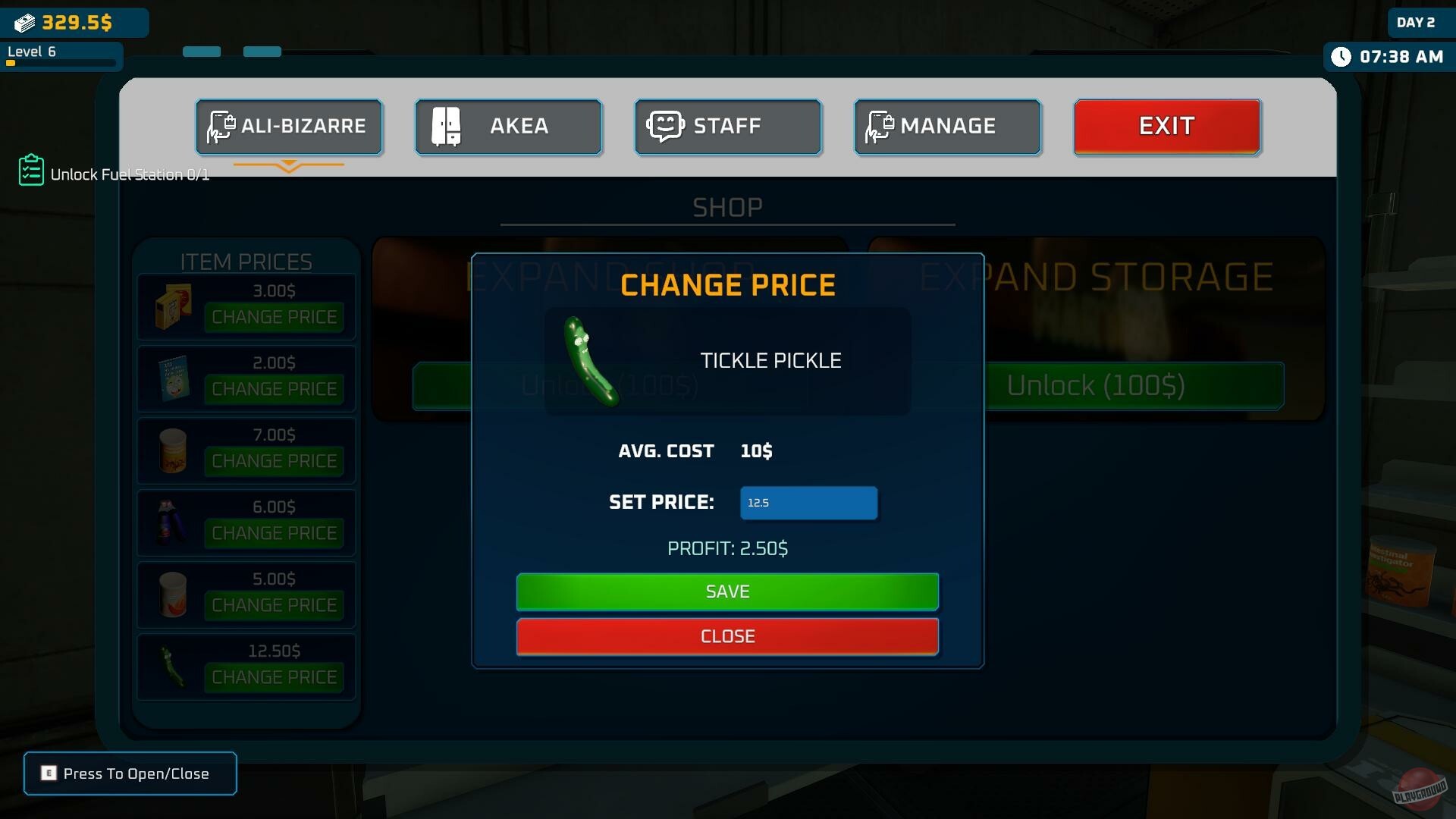 Скриншот из игры Alien Market Simulator - 23