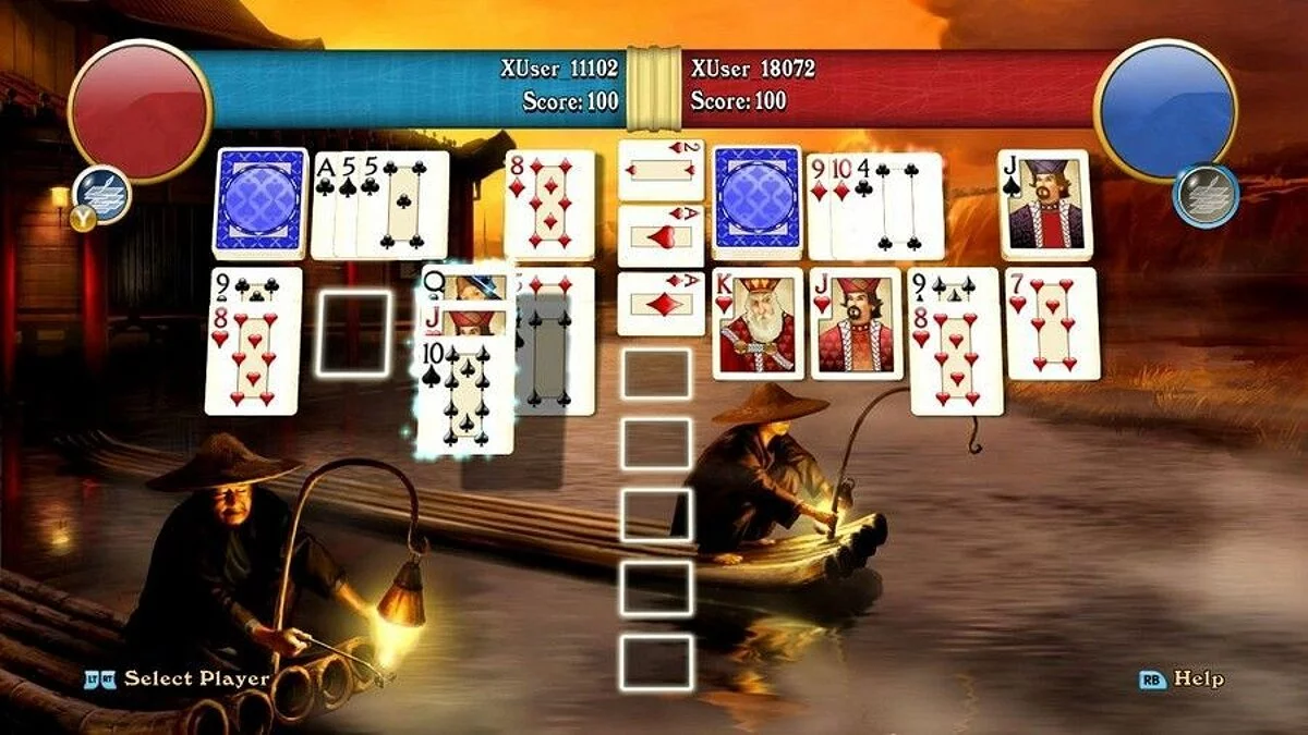 Скриншот из игры Soltrio Solitaire - 6