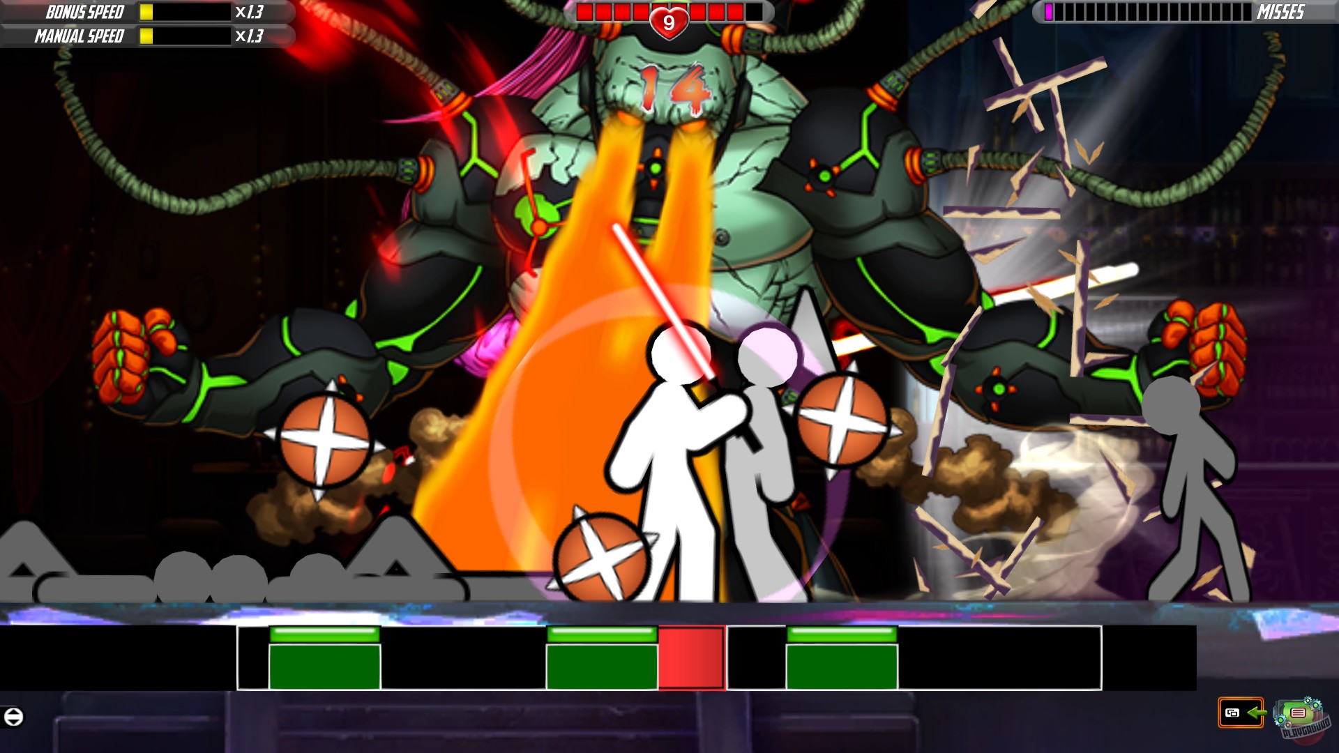 Скриншот из игры One Finger Death Punch 2 - 55