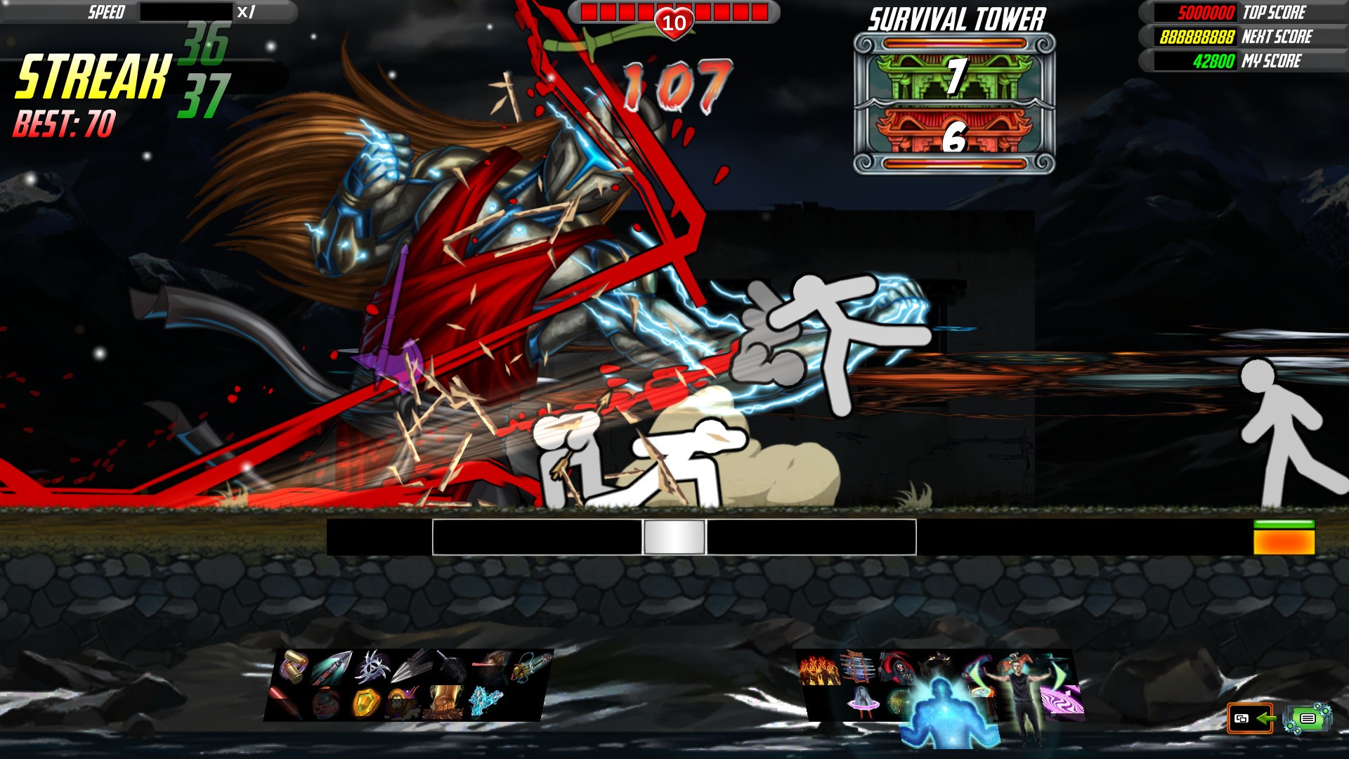 Скриншот из игры One Finger Death Punch 2 - 60