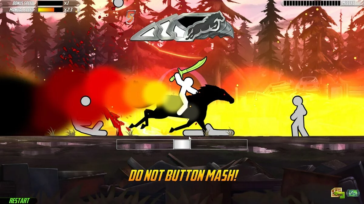 Скриншот из игры One Finger Death Punch 2 - 35