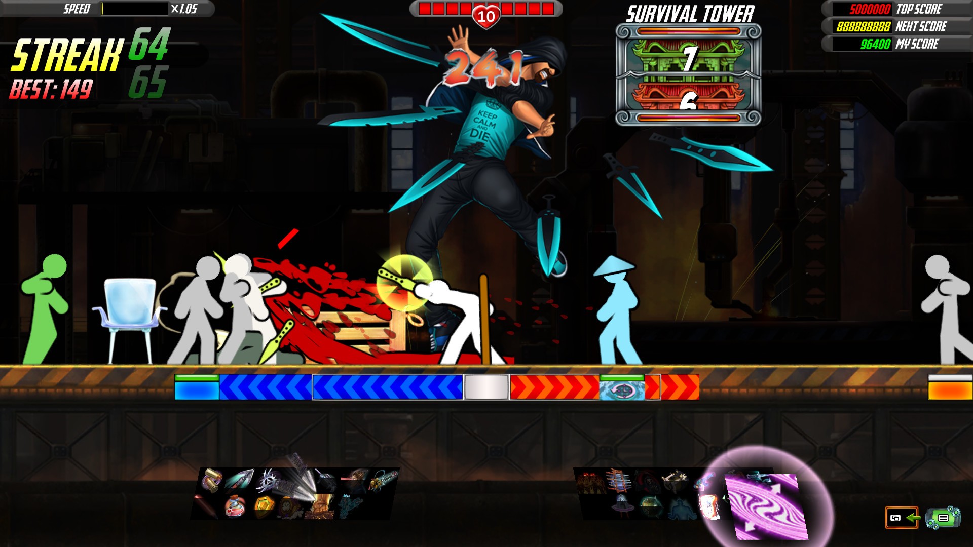 Скриншот из игры One Finger Death Punch 2 - 61