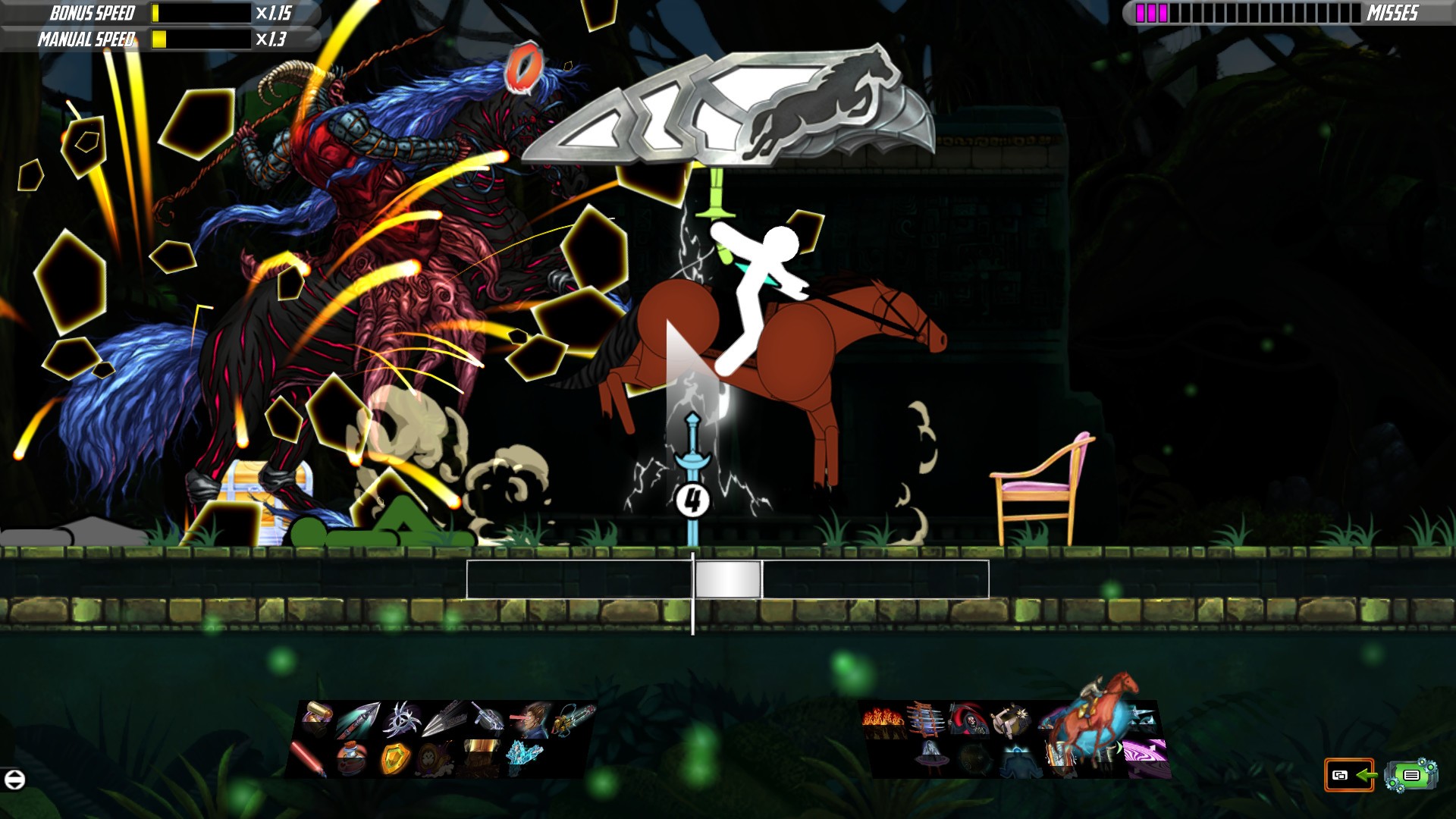 Скриншот из игры One Finger Death Punch 2 - 49