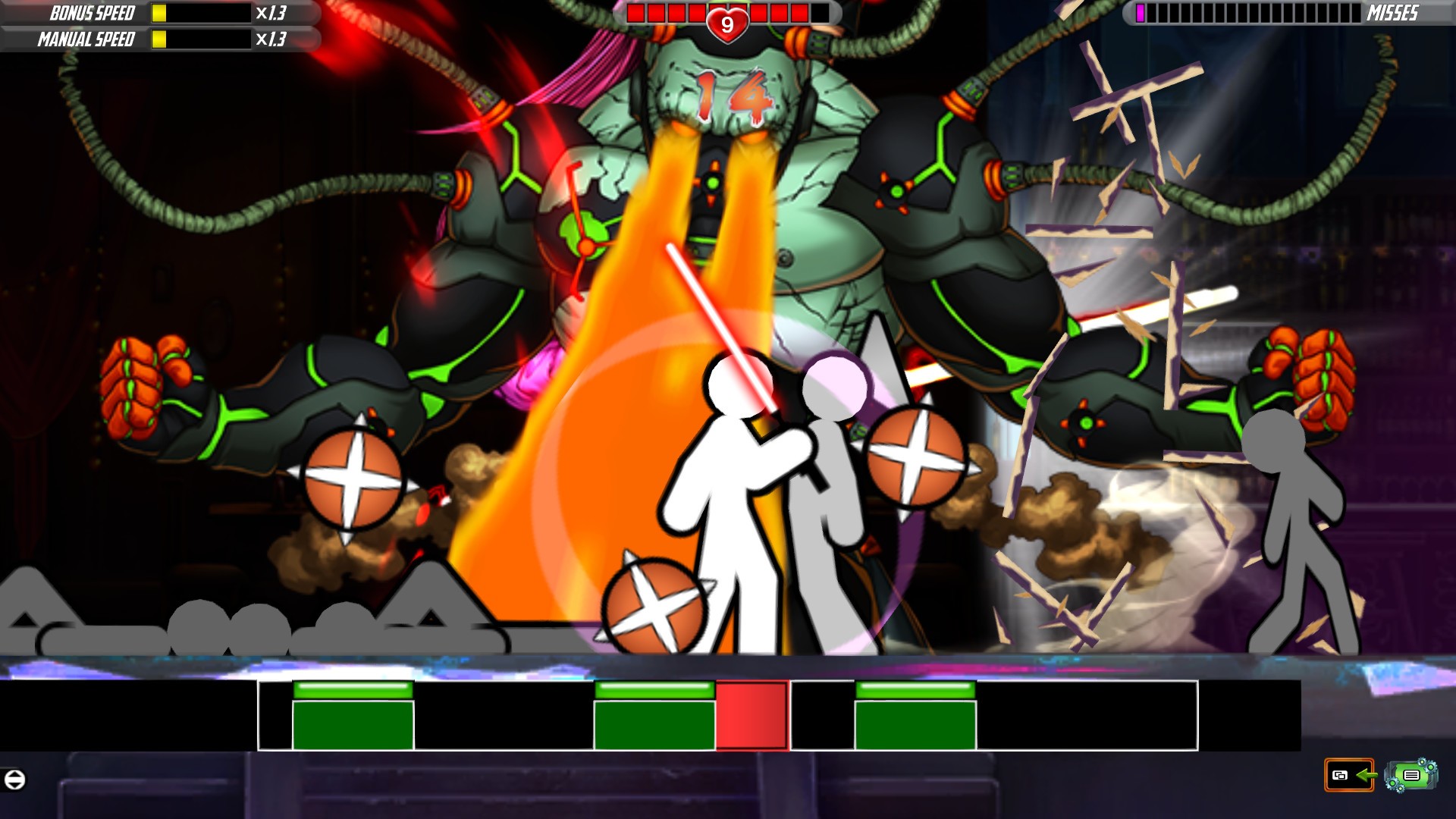 Скриншот из игры One Finger Death Punch 2 - 68