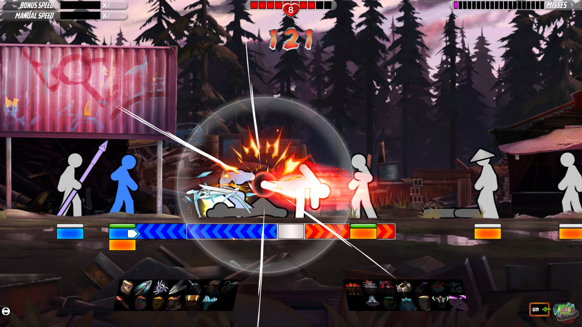 Скриншот из игры One Finger Death Punch 2 - 65