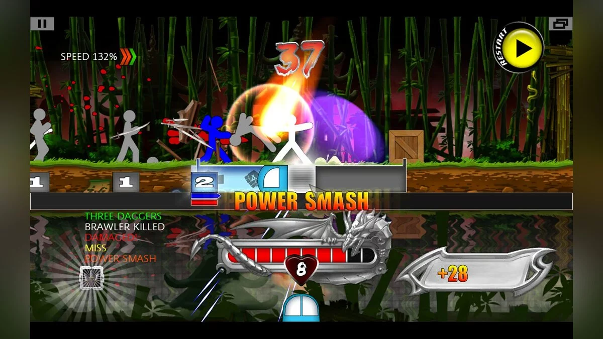 Скриншот из игры One Finger Death Punch - 30
