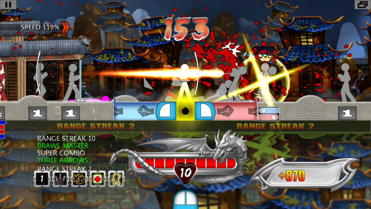 Скриншот из игры One Finger Death Punch - 25
